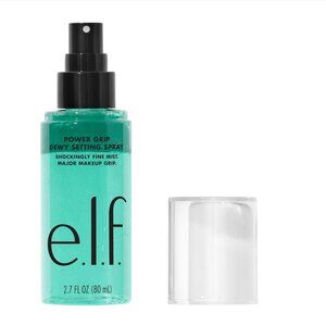 e.l.f. Power Grip Dewy Setting Spray, Ultra Fine Mist Made With Hyaluronic Acid